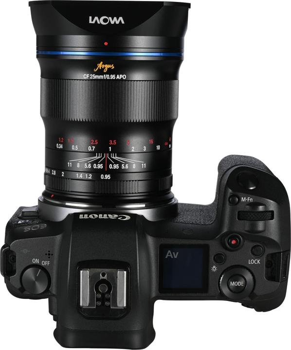 Produktbild Venus Optic Festbrennweite Laowa Argus 25mm f/0.95 CF APO – Canon RF (Canon RF, APS-C / DX)