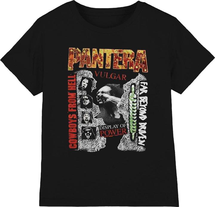 Pantera TShirt Erwachsene 3 Alben Baumwolle