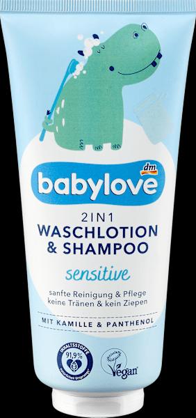 Image du produit dm babylove Lotion lavante & shampooing