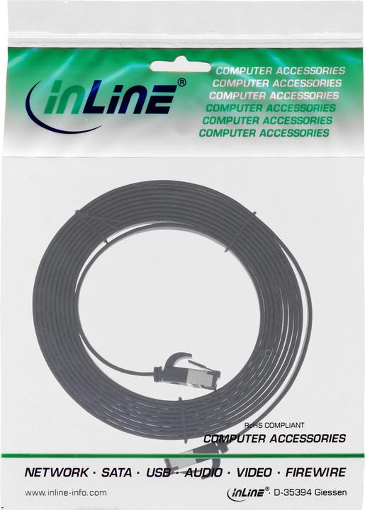 Produktbild InLine Netzwerkkabel (U/FTP, CAT8.1, 1 m)