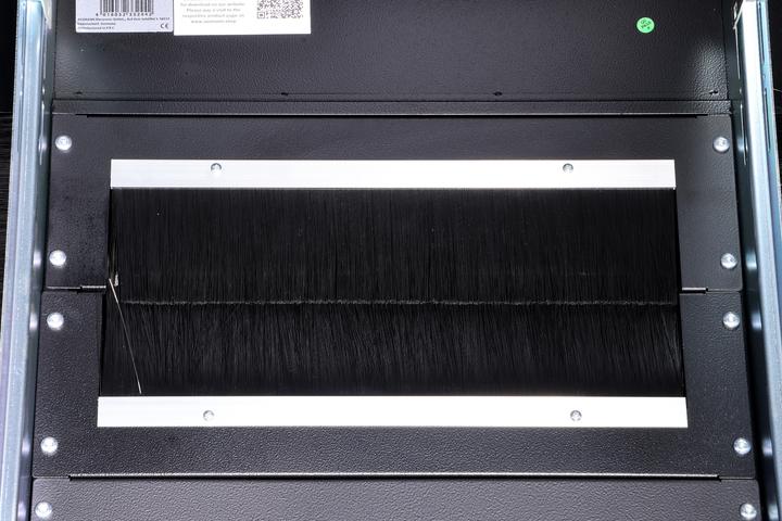 Actual product image Digitus Network cabinet 48.3cm 19inch 42U H2053mmxW800mmxD1000mm black with glass door incl. 28xmounting (42 RU, 19 inch rack)