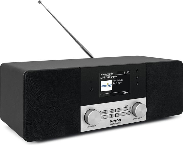 TechniSat Digitradio 4 IR (Internetradio, DAB+, FM, Bluetooth, WLAN)