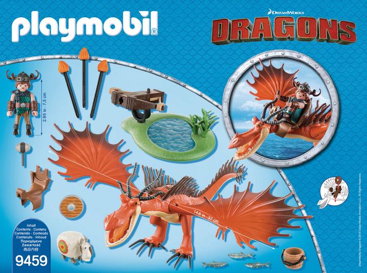 Produktbild Playmobil Rotzbakke und Hakenzahn (9459, Playmobil Dragons)