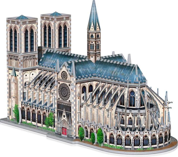 Actual product image Wrebbit 3D Castles & Cathedrals: Notre-Dame de Paris (830 pieces) (830 pieces)
