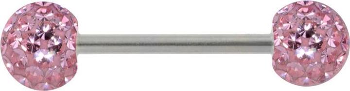 Bijouteria Brustpiercing (Kristall, Chirurgenstahl 316L, Epoxiharz)