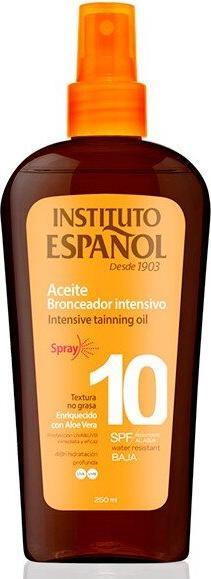 Instituto Español Sol. Aceite Proteccion Solar Bronceadora Spf10 Spray 250 ml (250 ml)