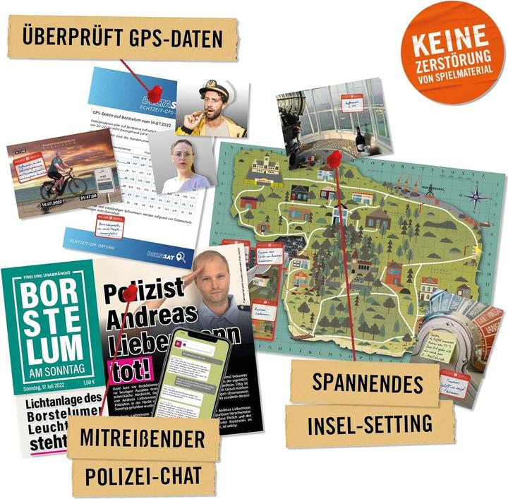 Produktbild Hidden Games Reif für die Insel - Krimispiel (Deutsch)