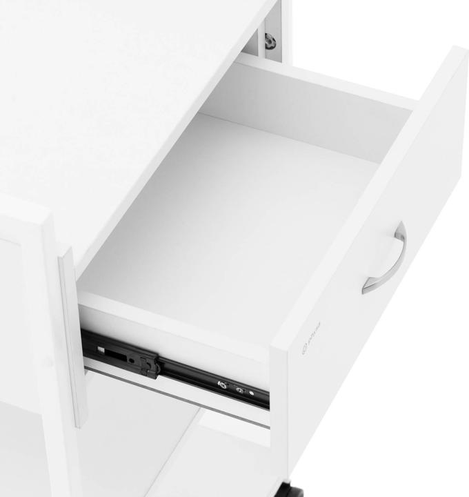 Immagine prodotto Physa Carrello per estetista - 1 cassetto - 3 ripiani - Max. 65 kg - Bianco