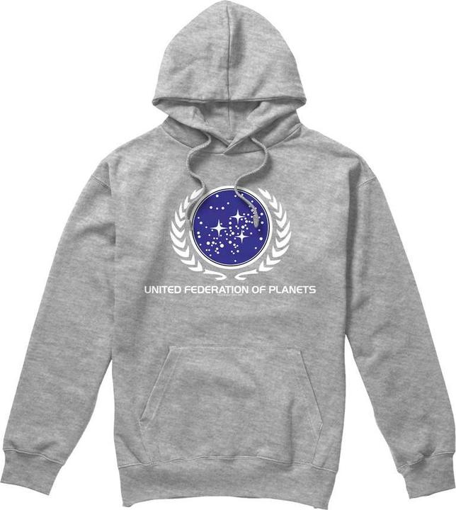 Immagine prodotto United Federation Felpa con Cappuccio Logo Uomo (L)