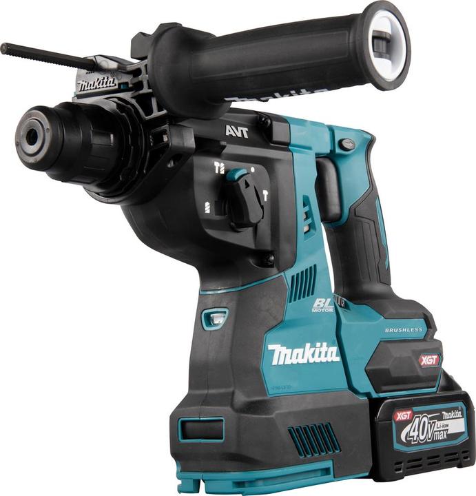 Actual product image Makita 40V Battery combi hammer SDS+ HR003GM201 (Rechargeable battery operated)
