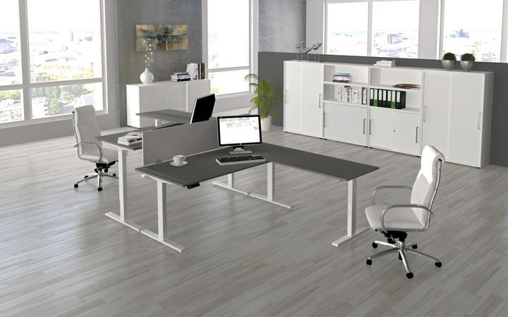 Image du produit Kerkmann TABLE MOVE3 LIFT L : 2000 ANNEXE L : 1600 (2000 x 1000 x 720 mm)