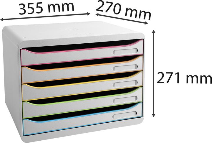 Image du produit Exacompta Boîtes empilables (A4+)