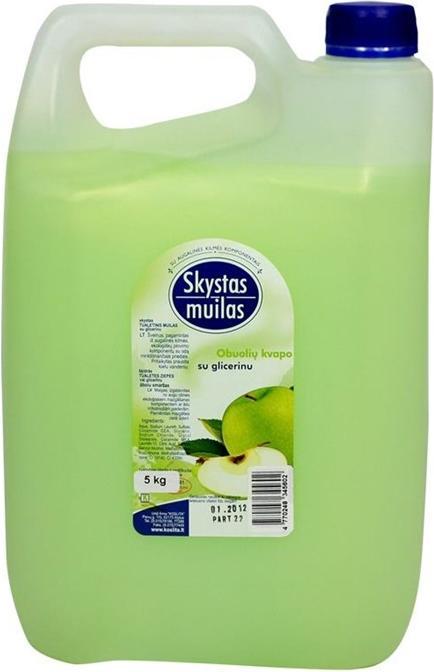 No Name SAVON LIQUIDE POMME AVEC GLIC 5L (5.17KG) (Savon liquide)