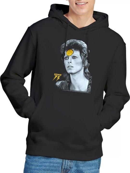 Immagine prodotto David Bowie Golden Bowie Felpa con Cappuccio Uomo (L)