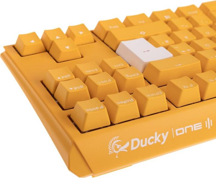 Image du produit Ducky Clavier de jeu One 3 Yellow TKL, LED RGB - MX-Clear (DE, Filaire)