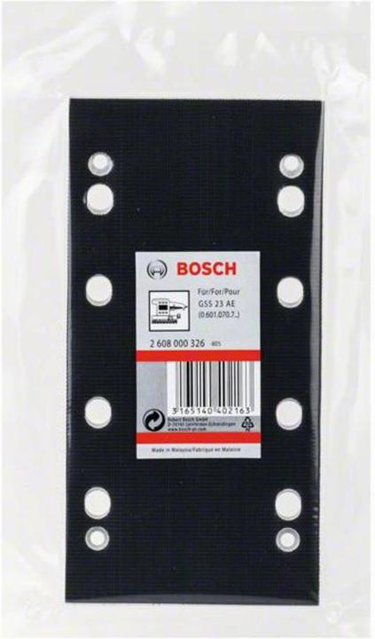 Produktbild Bosch Professional Zubehör Schleifplatte 185 x 93 mm, für GSS 23 AE, mit Kletthaftung