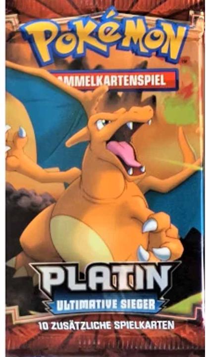 Produktbild Pokémon Platin Ultimative Sieger Booster - DE (Deutsch, Booster Pack)