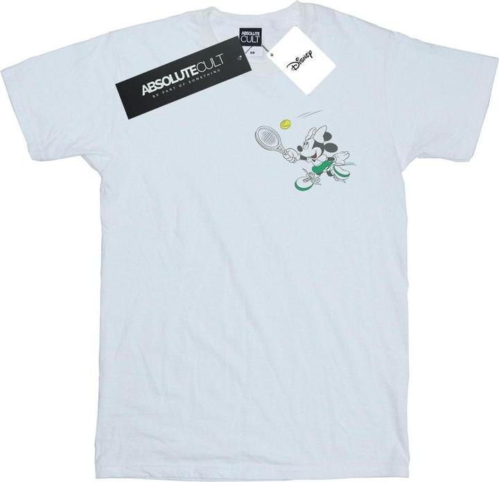 Disney Minnie Mouse Tennis Breast Print TShirt (5XL)
