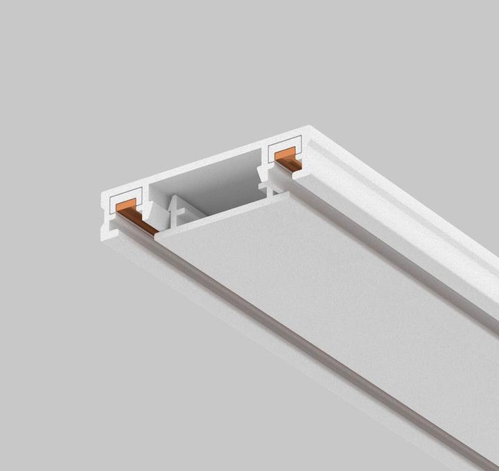 Actual product image Maytoni Busbar trunking system RADITY 48V magnetic busbar system 100cm white