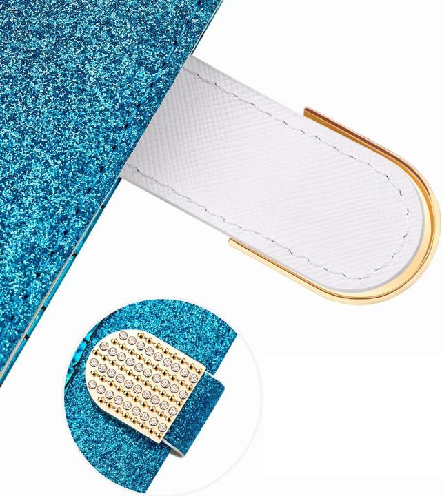 Image du produit PhoneLook Fourre Flip Croco Strass (Apple iPhone 11)