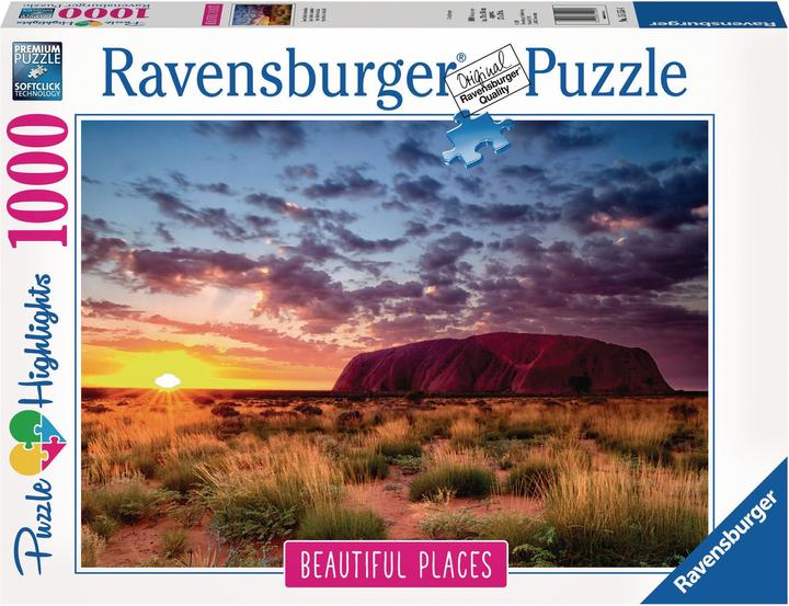 Actual product image Ravensburger Ayers Rock in Australia (1000 pieces)
