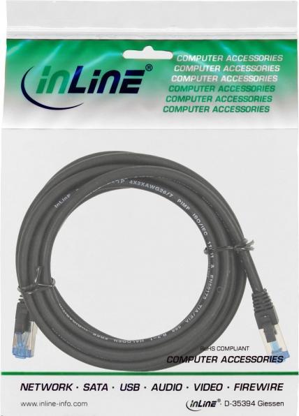 Produktbild InLine Patchkabel Cat.6A, S/FTP (PiMf), 500MHz (S/FTP, CAT6a, 10 m)