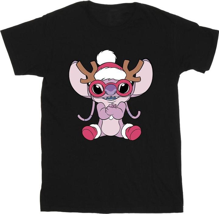 Disney Lilo & Stitch Angel Reindeer TShirt (XL)
