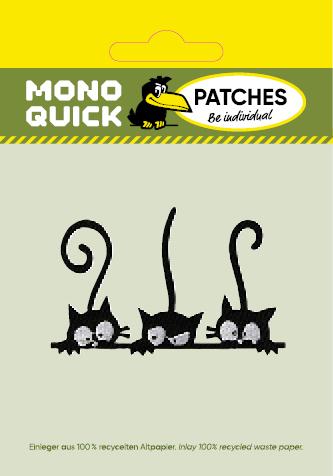 Produktbild Mono Quick Katzen schwarz (1 x)