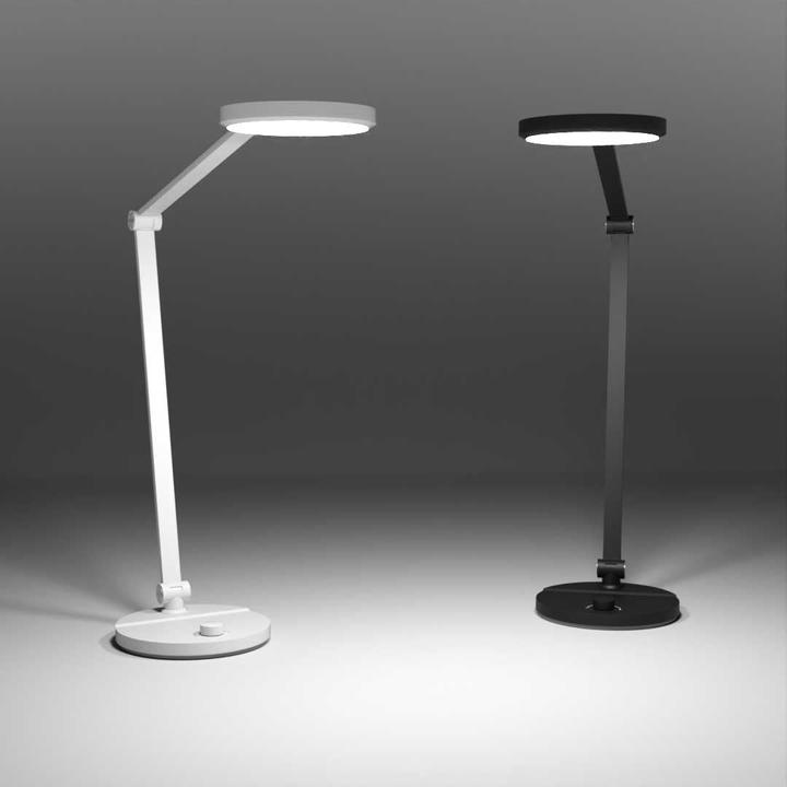 Actual product image FeinTech SKT LTL00120 - LED desk lamp 7 W with rotary knob white (540 lm)