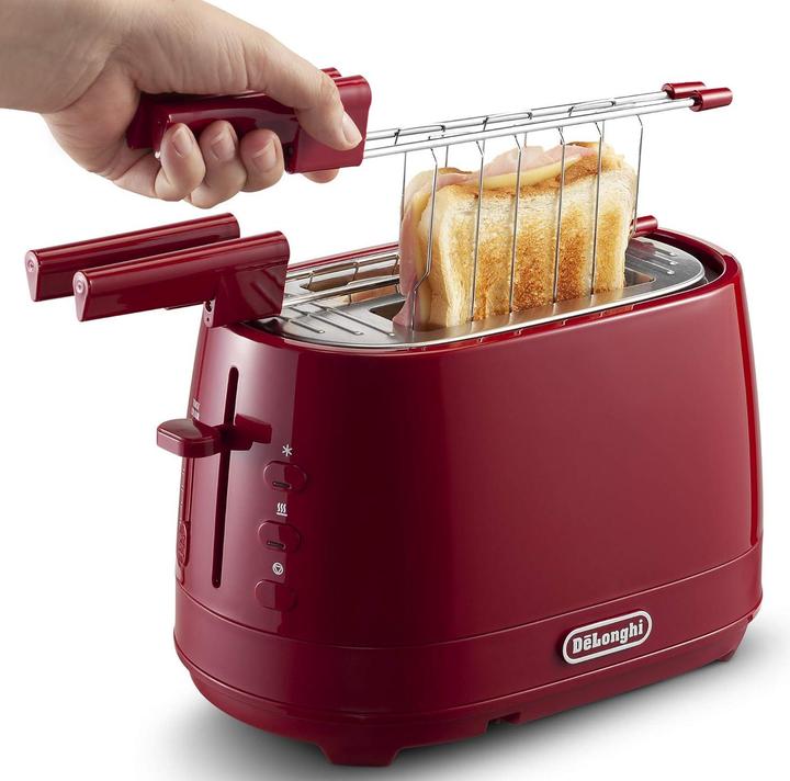 Immagine prodotto De'Longhi DeLonghi CTLAP2203.R tostapane 2 fetta/e Rosso 550 W