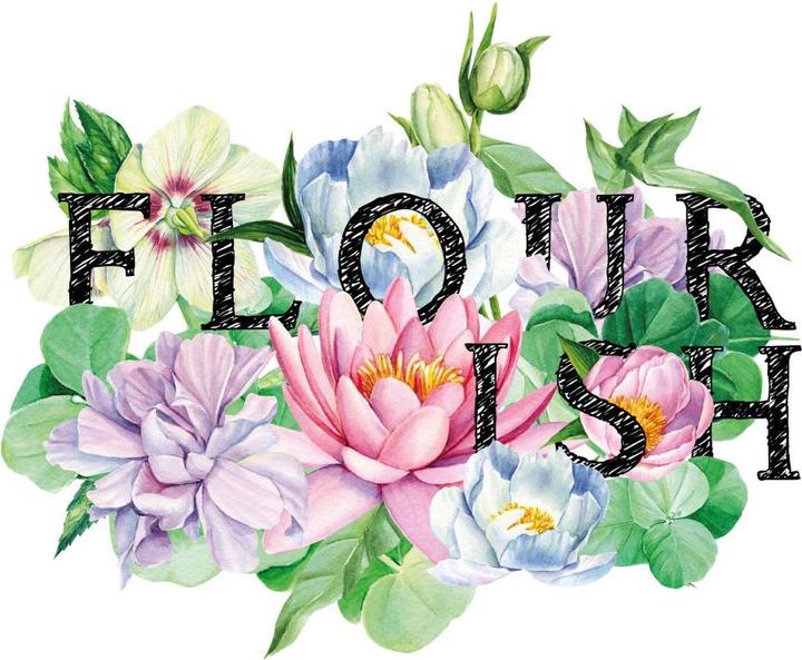 Image du produit Trenddeko Fleurs XXL Flourish (49 x 40 cm)