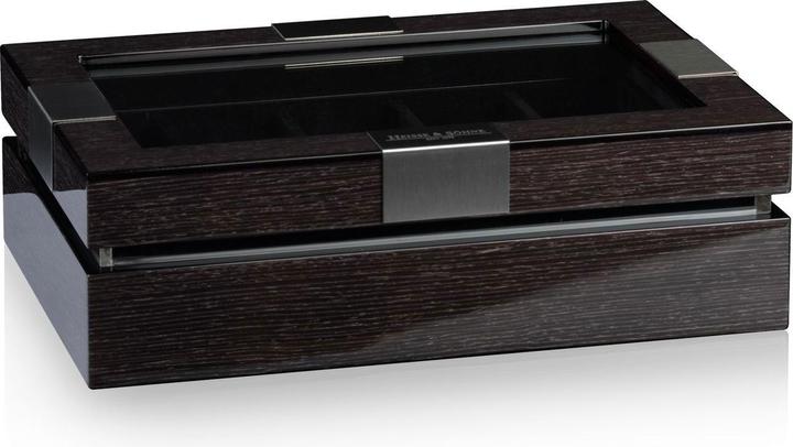 Produktbild Heisse & Söhne Uhrenbox Executive 10 Quercus/Schwarz