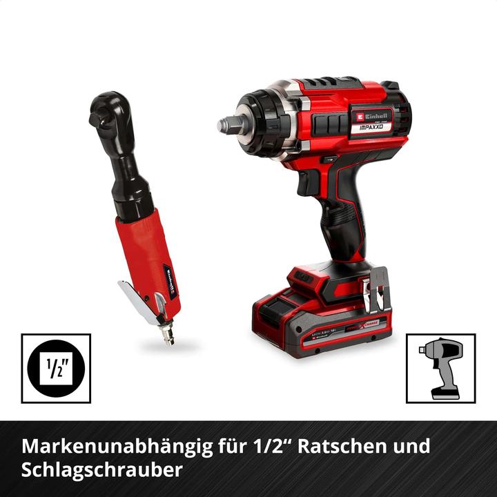 Actual product image Einhell Impact Stecknuss-Set, 109283, 12-teilig (18 mm, 15 mm, 11 mm, 21 mm, 16 mm, 12 mm, 14 mm, 17 mm, 13 mm, 19 mm, 10 mm)