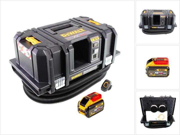 Image du produit DeWalt DCV 586 MN Aspirateur eau et poussière sans fil 11L 54 V sans balai + 1x Batterie FlexVolt (Aspirateur eau et poussière)