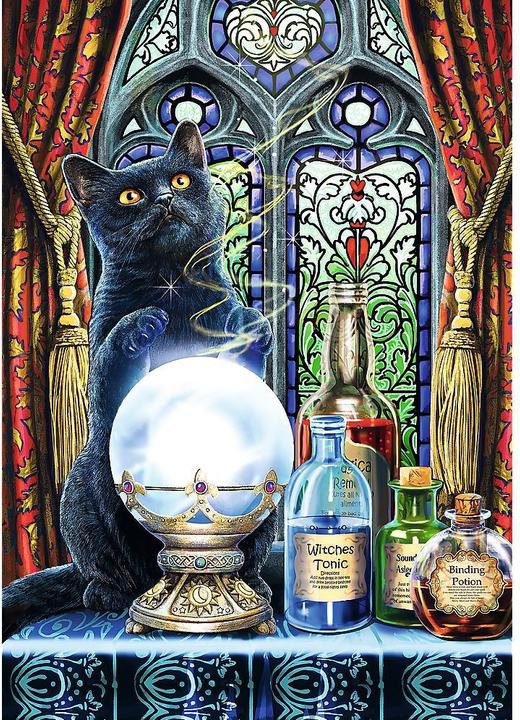 Produktbild Trefl Puzzle Premium Plus 1000 - Magic Collection: Der Hexenlehrling (1000 Teile)