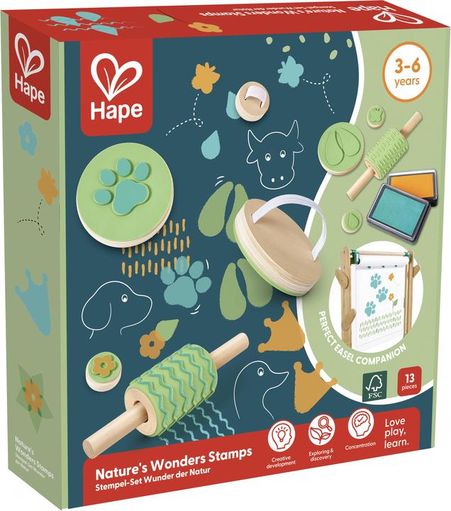 Image du produit Hape Set de tampons Merveilles de la nature