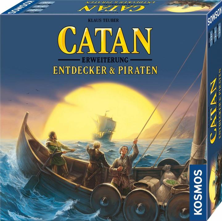 Kosmos CATAN - Expansion - Explorers & Pirates (German)