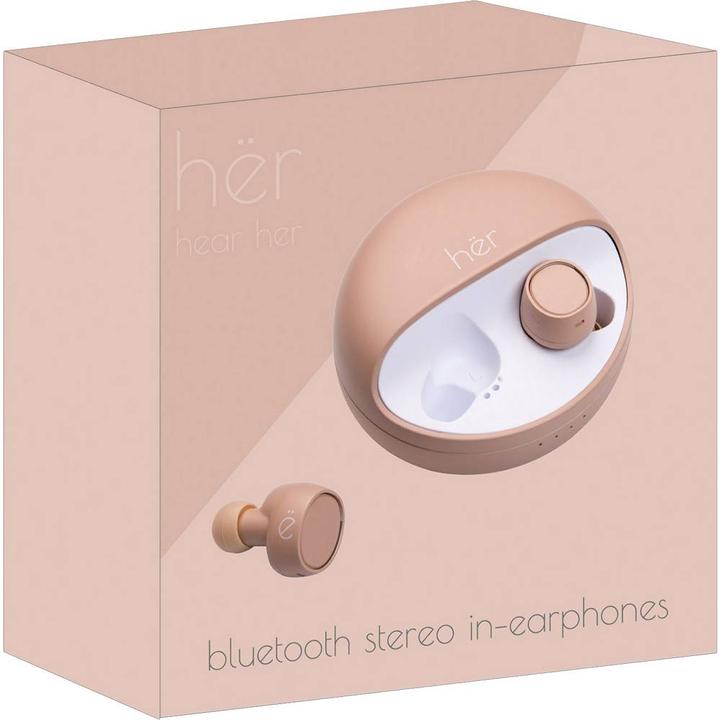 Immagine prodotto HER Auricolare stereo in ear hër bluetooth in cuffia (3 h, Senza fili)