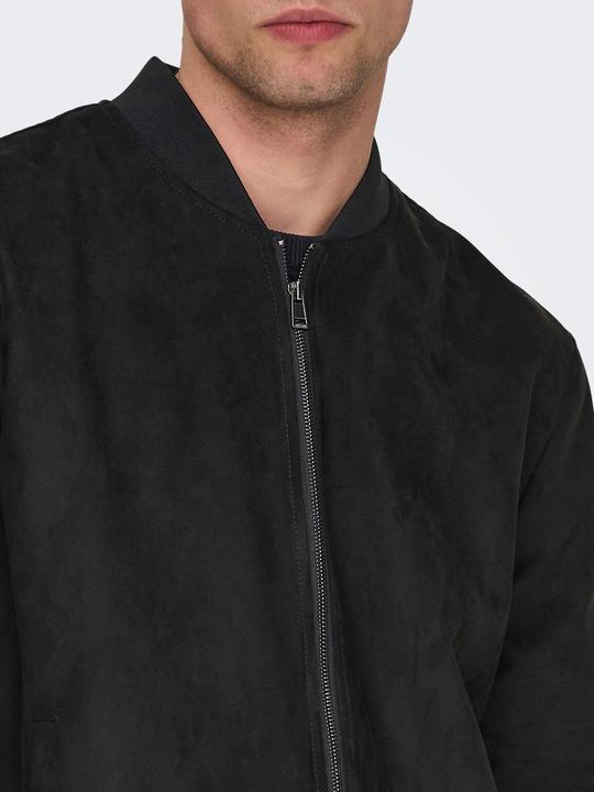 Actual product image Only & Sons Onslucas Fake Suede Bomber Otw (M)