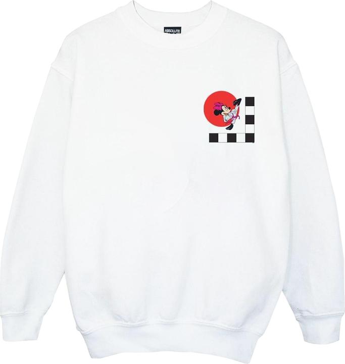 Disney Minnie Mouse Karate Kick Sweatshirt Jungen (128)