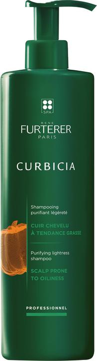Actual product image Rene Furterer Curbicia Sebum Regulating Shampoo 600ml PRO (600 ml, Liquid shampoo)