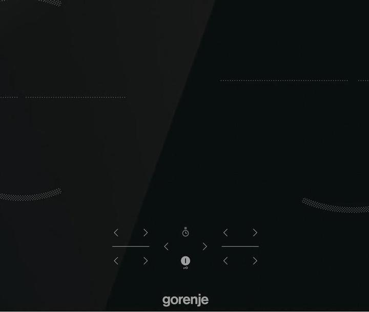 Actual product image Gorenje GI6401BSC Hob, Induction, 59.5 cm, 4 cooking zones, Black