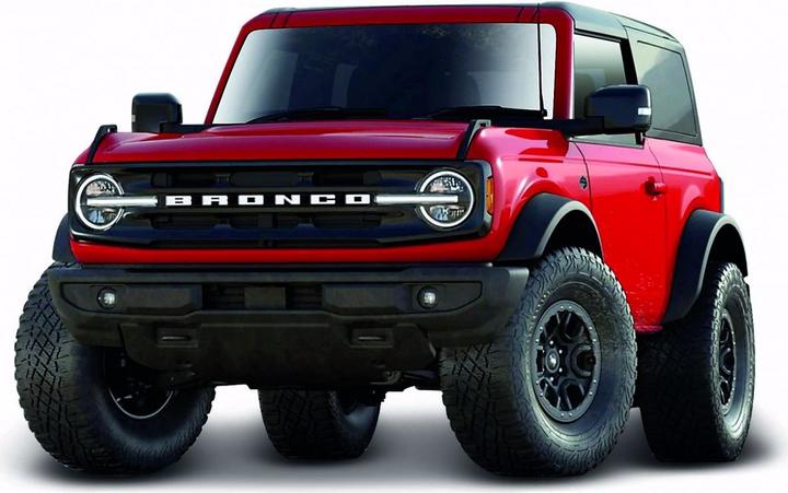 Image du produit Maisto Ford Bronco Wildtrak 2021 1/18 red