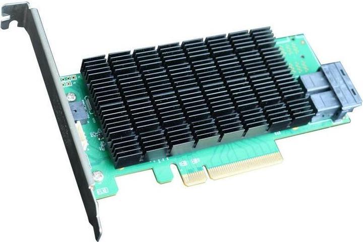 Actual product image HighPoint Rocket 710L 8x Port to PCIe 3.0 x8 12Gb/s SAS DAS