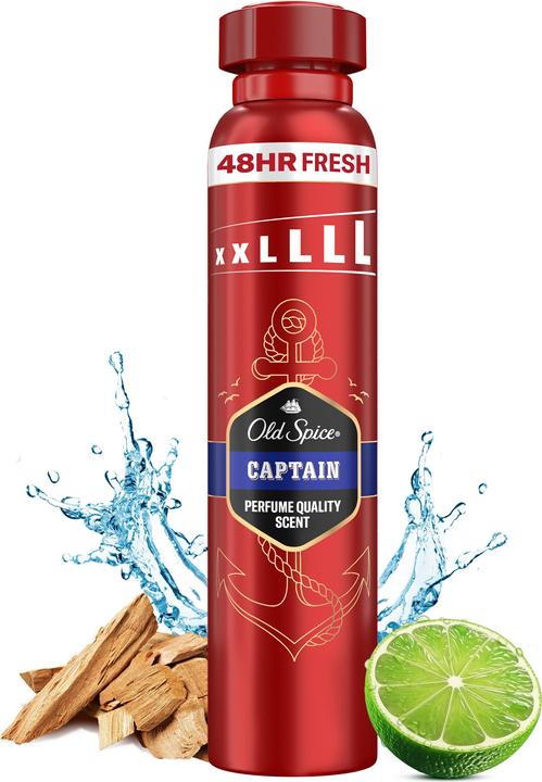 Immagine prodotto Old Spice Capitano (Getto vaporizzato, 250 ml)