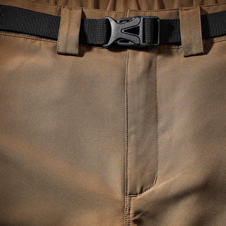 Image du produit Forclaz Pantalon de trek résistant homme, MT500 marron (34)