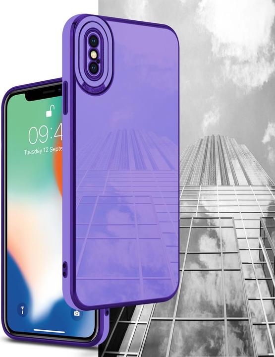 Immagine prodotto Cadorabo Custodia in TPU con protezione della fotocamera per Apple iPhone X / XS (Apple iPhone X)