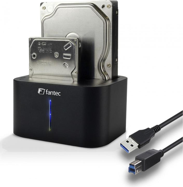 Actual product image Fantec DS-X2U3-Alu (2.5", 3.5")