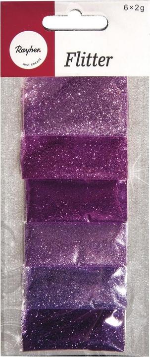 Produktbild Rayher Flitter Mischung Set Violett