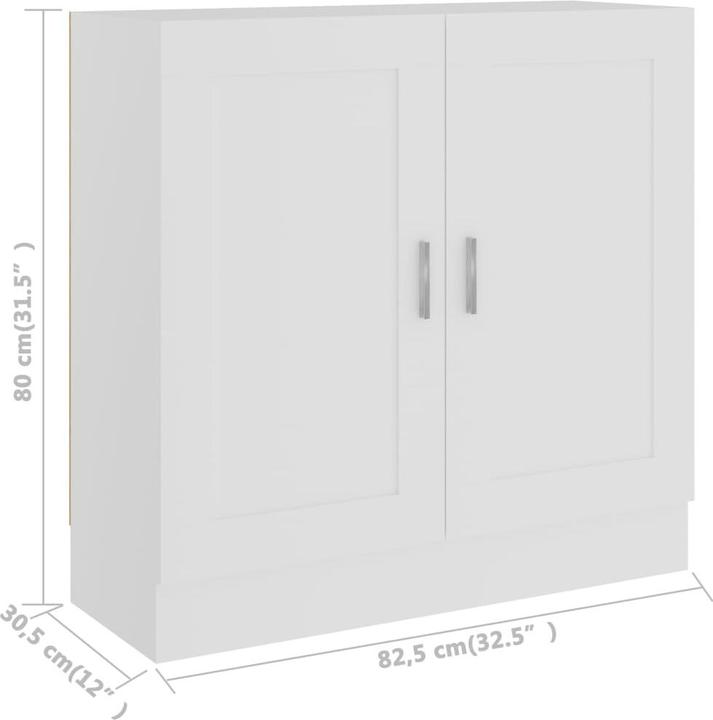 Image du produit VidaXL Bücherregal (82,5 x 30,5 x 80 cm)